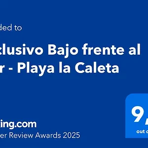  Apartamento Exclusivo Bajo Frente Al Mar - Playa La Caleta España